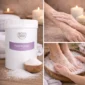 Sól peelingowa Aroma Derm 1000 g naturalna sól do peelingu i pielęgnacji ciała