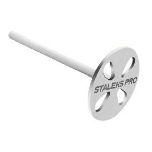 Profesjonalny dysk do pedicure frezarkowego Staleks PRO Pododisc 20 mm M + 5 nakładek 180 – metalowy