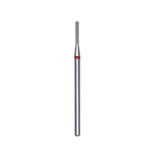 Frez Diamentowy Walec Delikatny Czerwony 1,4 mm / 8 mm - Staleks