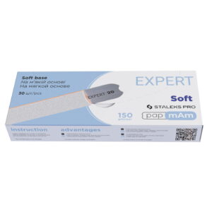 Profesjonalne wymienne nakładki na pilnik papmAm z miękką pianką 150 – 25 szt. Staleks PRO