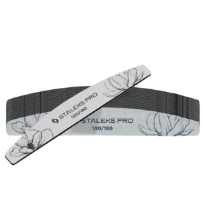 Pilnik mineralny półksiężyc Staleks PRO Expert 40 100/180 – 25 szt. – łódka