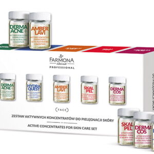 Zestaw aktywnych koncentratów do twarzy ampułki 10 x 5 ml – Farmona Professional