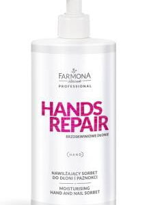 Nawilżający sorbet do dłoni i paznokci Hands Repair Farmona Professional 500 ml