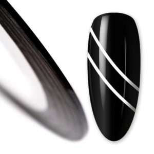 Taśma do zdobień paznokci nitka biała – Molly Lac