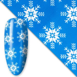 Folia transferowa do paznokci Christmas nr 5 – 100 cm x 4 cm – Molly Lac