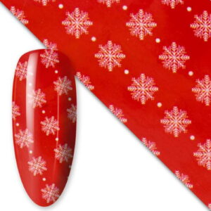 Folia transferowa do paznokci Christmas nr 34 – 100 cm x 4 cm – Molly Lac
