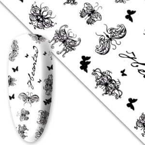 Folia transferowa do paznokci Wiosenna motyle nr 2 – 100 cm x 4 cm – Molly Lac