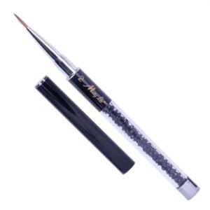 Pędzelek do zdobień paznokci 10 mm Art Pro Brush z cyrkoniami – Molly Lac
