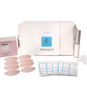 Profesjonalny zestaw do laminacji rzęs z wałeczkami różowymi flat – Wonder Lashes