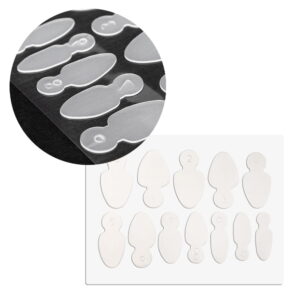 Dual Form silikonowe formy do frencha owal krótki 12 szt. – Molly Lac