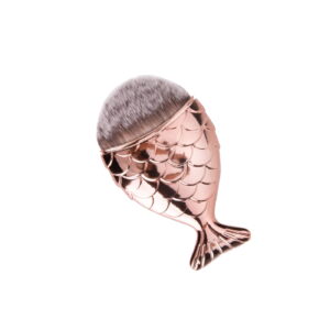 Pędzel do usuwania pyłu z paznokci rybka rose gold – Molly Lac