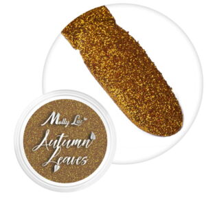 Pyłek do paznokci Autumn Leaves Gold Autumn nr 2 złoty 1 g – Molly Lac