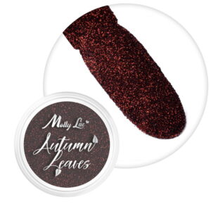 Pyłek do paznokci Autumn Leaves Red Wine nr 4 bordowy 1 g – Molly Lac