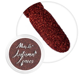 Pyłek do paznokci Autumn Leaves Red Leaves nr 5 czerwony 1 g – Molly Lac