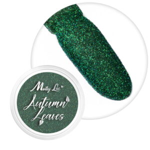 Pyłek do paznokci Autumn Leaves Green Blanket nr 6 zielony 1 g – Molly Lac