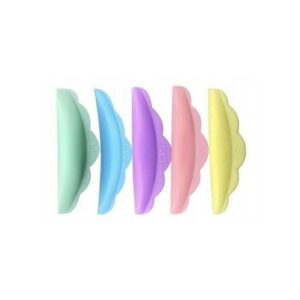 Wałeczki silikonowe do laminacji rzęs kolorowe 5 par Cosmetico – wałeczki do liftingu rzęs