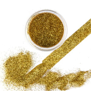 Pyłek do paznokci Glazing Effect Gold – 2,5 g – słoiczek 3 ml – Molly Lac