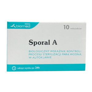 Wskaźnik biologiczny do sterylizacji parą Sporal A klasa A – 10 szt.