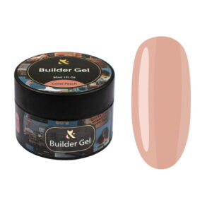 Żel budujący do paznokci Cover Peach Builder Gel bez TPO w słoiczku 30 ml – Fox Nails Professional