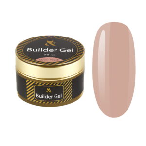 Żel budujący do paznokci Cover Peach Builder Gel bez TPO w słoiczku 50 ml – Fox Nails Professional
