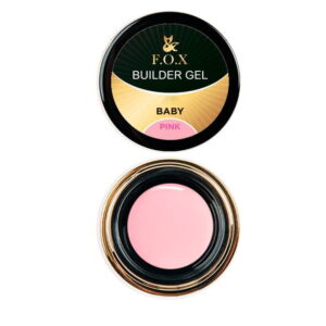 Żel budujący do paznokci Builder Gel Pink Baby bez TPO w słoiczku 50 ml – Fox Nails Professional