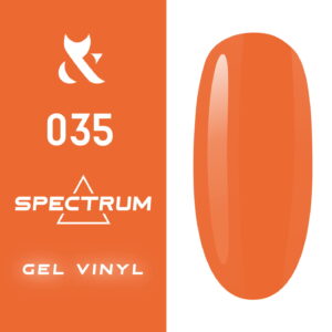 Lakier hybrydowy do paznokci 035 Drive Spectrum Gel Vinyl bez TPO 7 ml z pędzelkiem – Fox Nails Professional