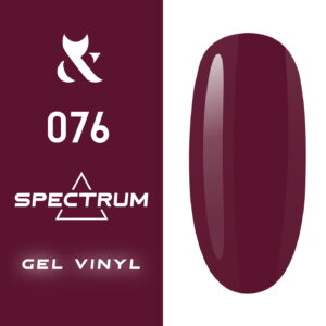 Lakier hybrydowy do paznokci 076 Hot Spectrum Gel Vinyl Spring bez TPO 7 ml z pędzelkiem – Fox Nails Professional