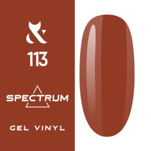 Lakier hybrydowy do paznokci 113 Alica Spectrum Gel Vinyl bez TPO 7 ml z pędzelkiem – Fox Nails Professional