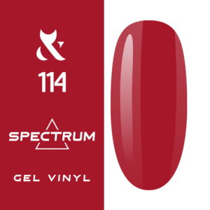 Lakier hybrydowy do paznokci 114 Ariel Spectrum Gel Vinyl bez TPO 7 ml z pędzelkiem – Fox Nails Professional