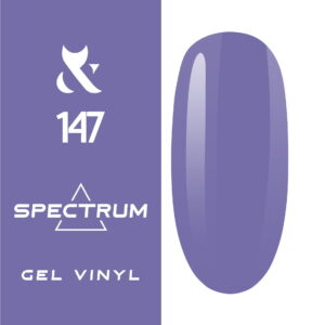 Lakier hybrydowy do paznokci 147 Lavender Spectrum Gel Vinyl bez TPO 7 ml z pędzelkiem – Fox Nails Professional