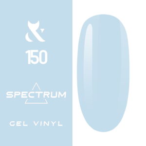 Lakier hybrydowy do paznokci 150 Sky Blue Spectrum Gel Vinyl bez TPO 7 ml z pędzelkiem – Fox Nails Professional