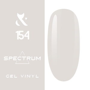 Lakier hybrydowy do paznokci 154 Porcelain Spectrum Gel Vinyl bez TPO 7 ml z pędzelkiem – Fox Nails Professional