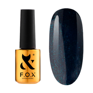 Lakier hybrydowy z brokatem bez TPO 009 Party 7 ml – Fox Nails Professional