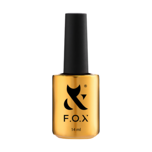 Top matowy do lakieru hybrydowego bez TPO bez warstwy dyspersyjnej z pędzelkiem 14 ml – Fox Nails Professional