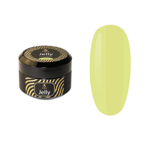 Żel budujący do paznokci Jelly Cover Light Lemon jasny cytrynowy Fox Nails Professional 15 ml BEZ TPO słoiczek