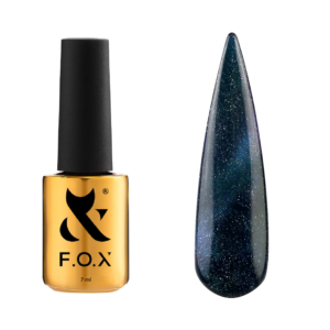 Lakier hybrydowy do paznokci bez TPO Cat Eye Galaxy 003 7 ml butelka z pędzelkiem – Fox Nails Professional