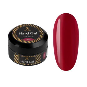 Żel budujący do paznokci Hard Gel Red czerwony Fox Nails Professional 15 ml słoiczek