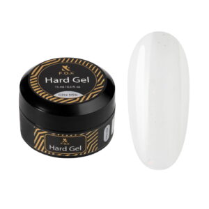 Żel budujący do paznokci Hard Gel Glitz Milk brokatowy Fox Nails Professional 15 ml słoiczek