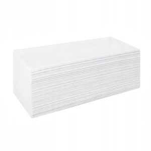 Ręcznik papierowy celulozowy składany Z-Z biały 2-warstwowy Maxi 160 listków – 1 wsad