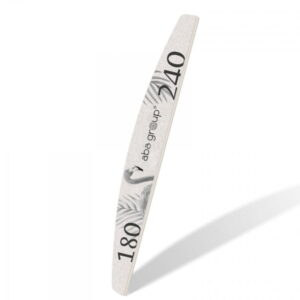 Pilnik półksiężyc 180/240 szary – 1 sztuka – Aba Group