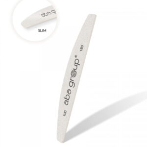 Pilnik półksiężyc slim 100/180 szary – 1 sztuka – Aba Group