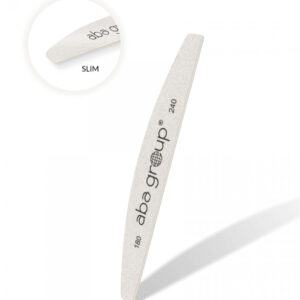 Pilnik półksiężyc slim 180/240 szary – 1 sztuka – Aba Group