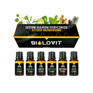 Zestaw olejków eterycznych do sauny – 6 x 10 ml – Sztuka Saunowania - Bilovit