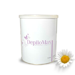 Wosk do depilacji w puszce azulenowy naturalny 800 ml – Dimax