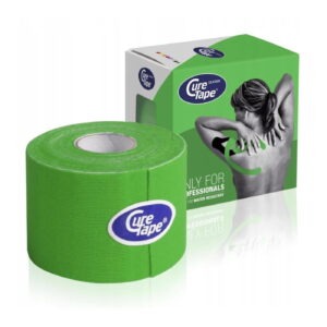 Taśma Tape do Kinesiotapingu CureTape Classic 5cm x 5m - Zielony
