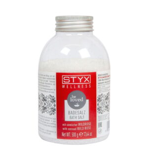 Wegańska sól do kąpieli Róża – 500 g – Styx Naturcosmetic