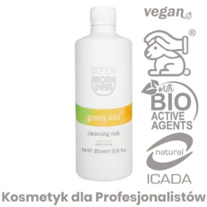 Mleczko oczyszczające do twarzy Green Asia – 500 ml – Aroma Derm