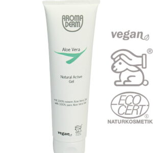 Wegański żel aloesowy naturalny aktywny – 150 ml – Aroma Derm