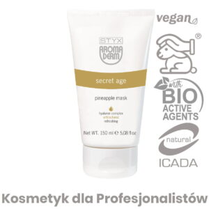 Żelowa maska ananasowa do ciała Secret Age – 150 ml – Aroma Derm