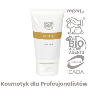 Kremowa maska z olejkiem różanym Secret Age – 150 ml – Aroma Derm